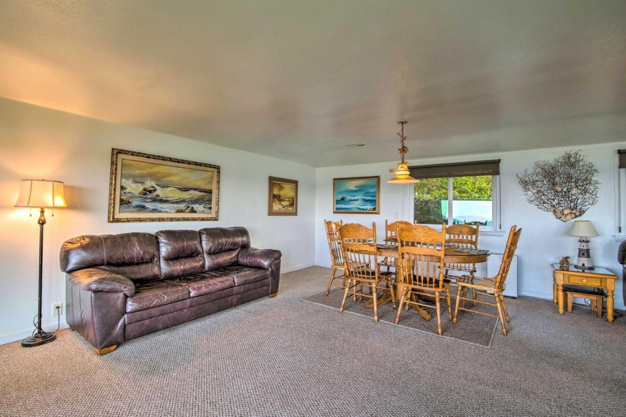 Cliffside Lighthouse Beach Home With Ocean View Coos Bay Dış mekan fotoğraf