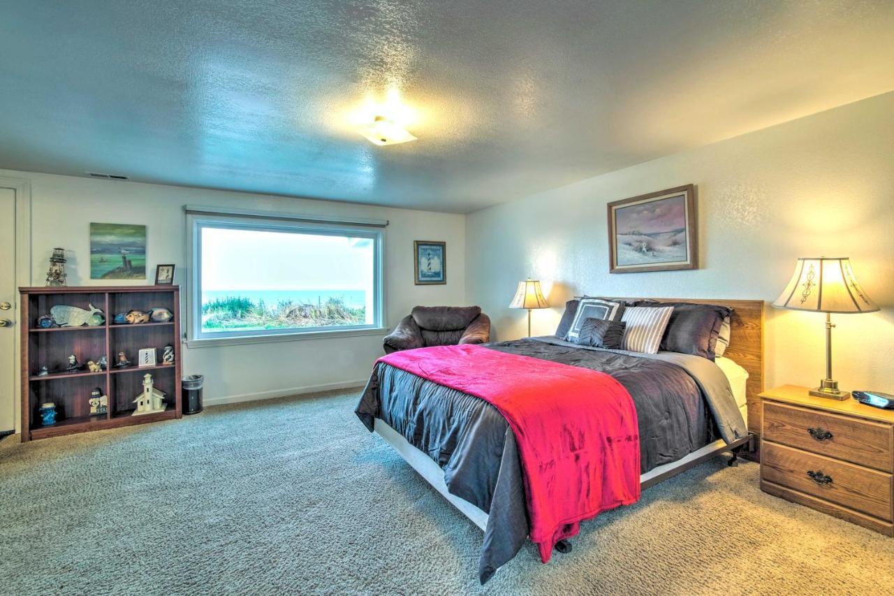 Cliffside Lighthouse Beach Home With Ocean View Coos Bay Dış mekan fotoğraf