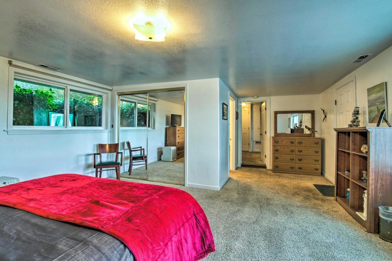 Cliffside Lighthouse Beach Home With Ocean View Coos Bay Dış mekan fotoğraf