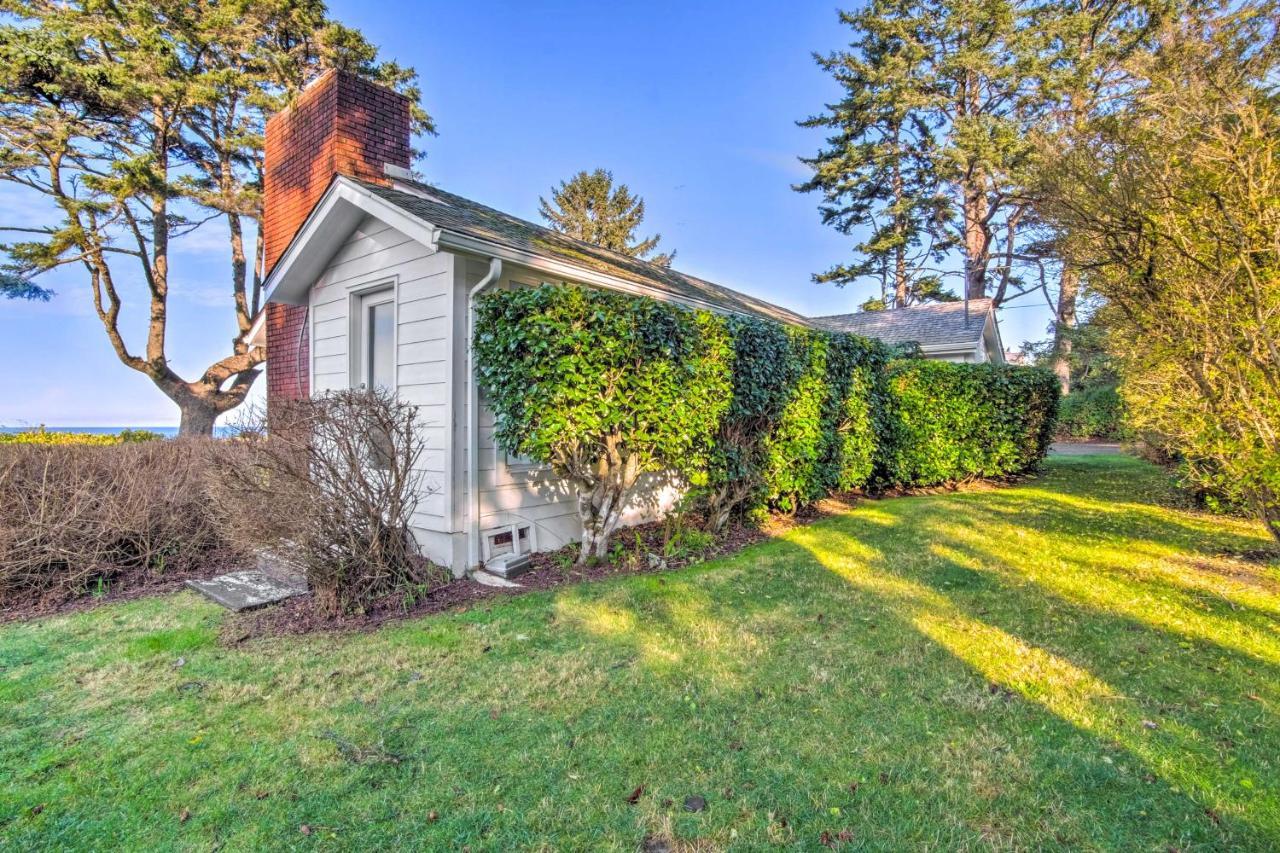 Cliffside Lighthouse Beach Home With Ocean View Coos Bay Dış mekan fotoğraf
