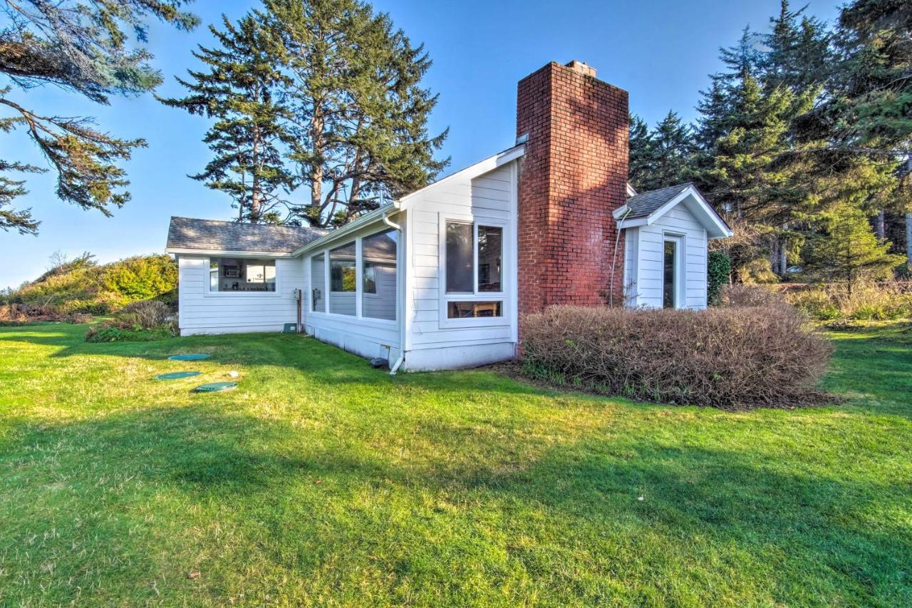 Cliffside Lighthouse Beach Home With Ocean View Coos Bay Dış mekan fotoğraf